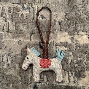 Beautiful Keycharm with Rhinestone Decor